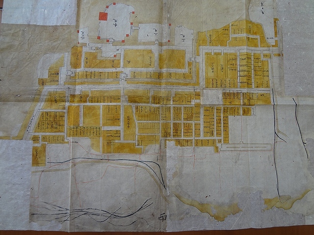 膳所城　古地図