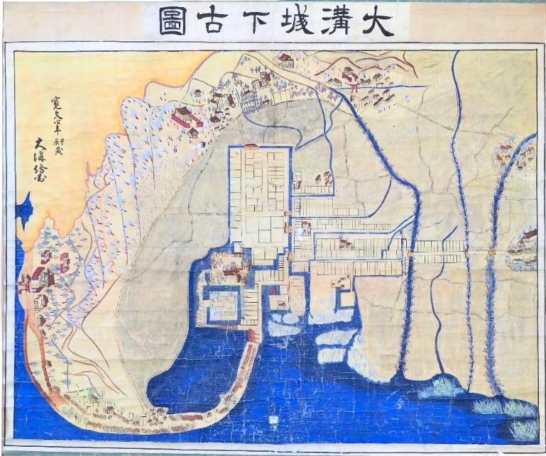 大溝城下絵図