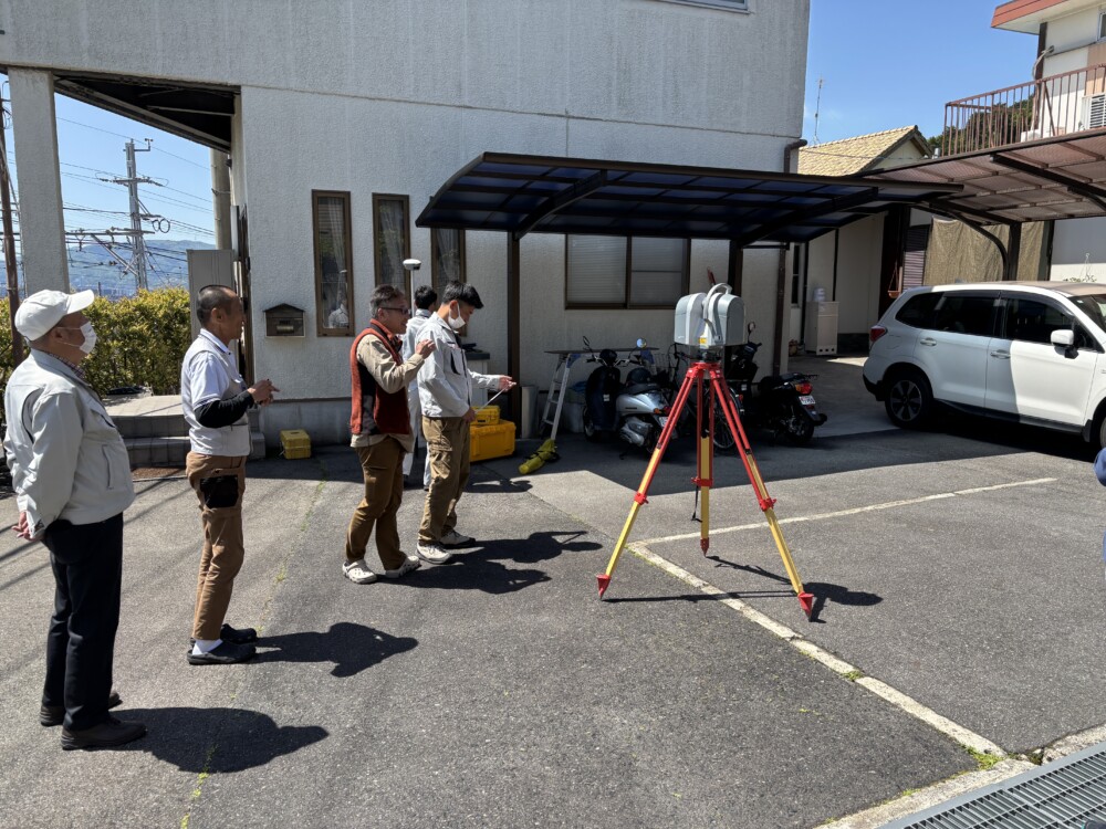 地上レーザ測量 社内勉強会